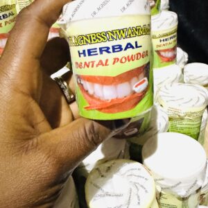 Dr Agnes Nwanma dental tooth powder